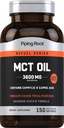 Piping Rock MCT Oil Softgel Kapselit ...