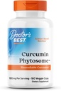 Läkare bästa Curcumin Phytosome, Bioavailable Curcumin, Non-GMO, Gluten Free, Soy Free, Vegan, 1000mg, 180 Veggie Caps