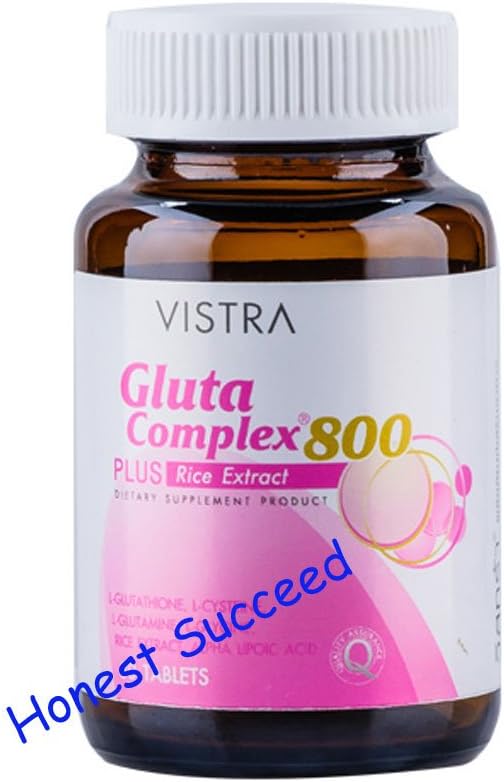Vistra Gluta Complex 800 Plus Rice Extract 60 kapslar.