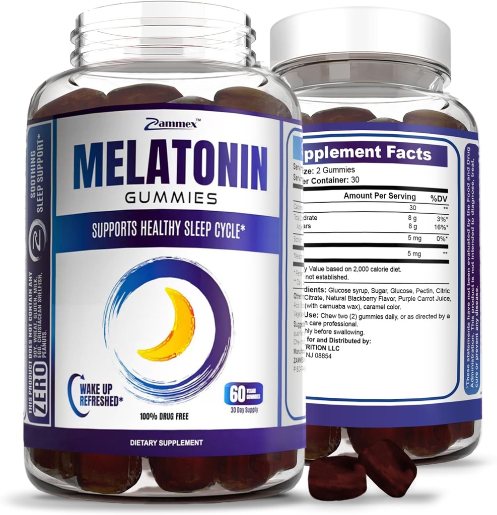 Zammex Melatoniini Gummies 5 mg ... 60