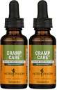 Herb Pharm Kramp Care Nestemäinen kasvirohdosuute tukea terveen kuukautiskierron - 1 Ounce (Pakki 2)