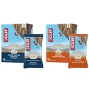 CLIF BAR - Energy Protein Bars - rapea maapähkinävoi ja maapähkinävoi banaani tumma suklaa - Variety Pack - valmistettu luomukaura - energiapatukat - ei-GMO - (20 pakkaus)