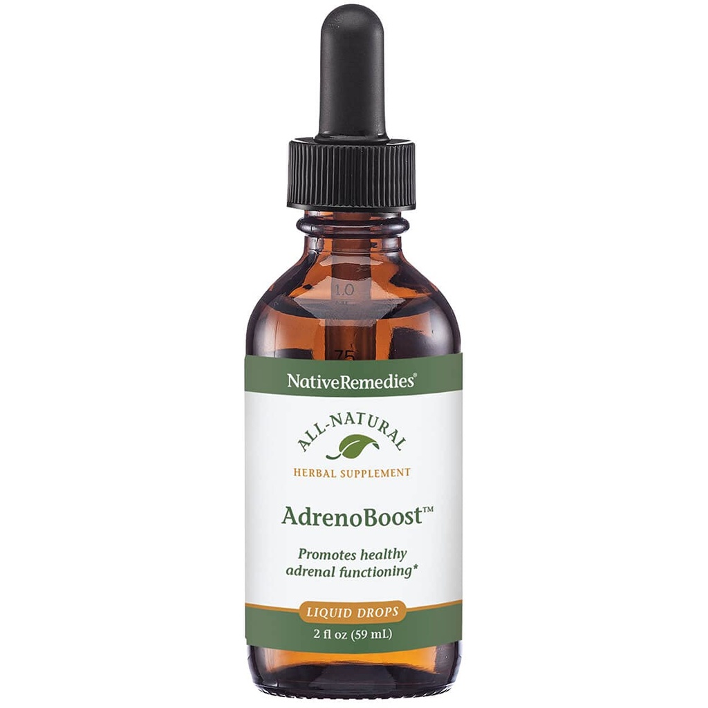 Native Remedies AdrenoBoost - Kaikki luonnolliset kasviperäisten täydentää lisäravinteet, 2 Fl oz.