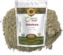 Organic Way Gokshura Powder (Tribulus Terrestris) - Organic & Kosher Certified | Raw, Vegan, Non GMO & Gluten Free | USDA Certified | Origin - Indien (1LBS / 16Oz)