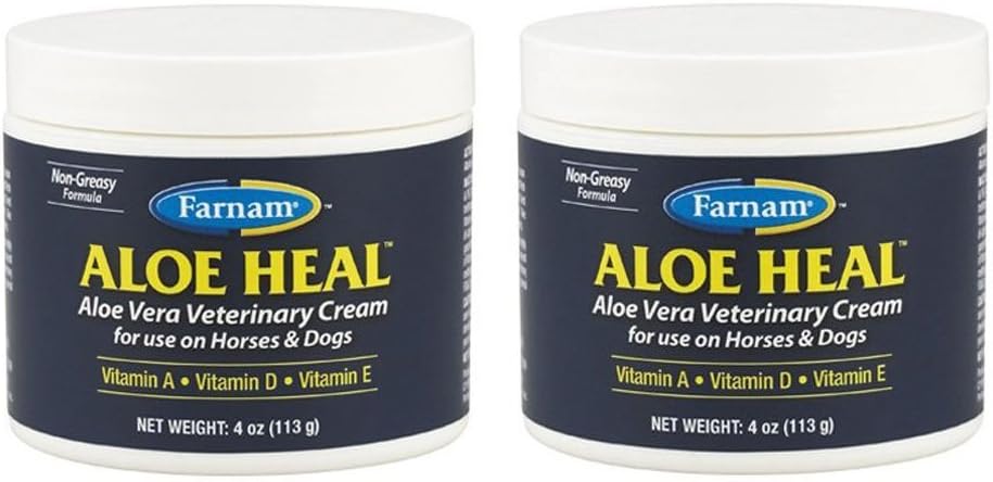 (2 pakkaus) Farnam Aloe Heal Veterinary Cream Aloe