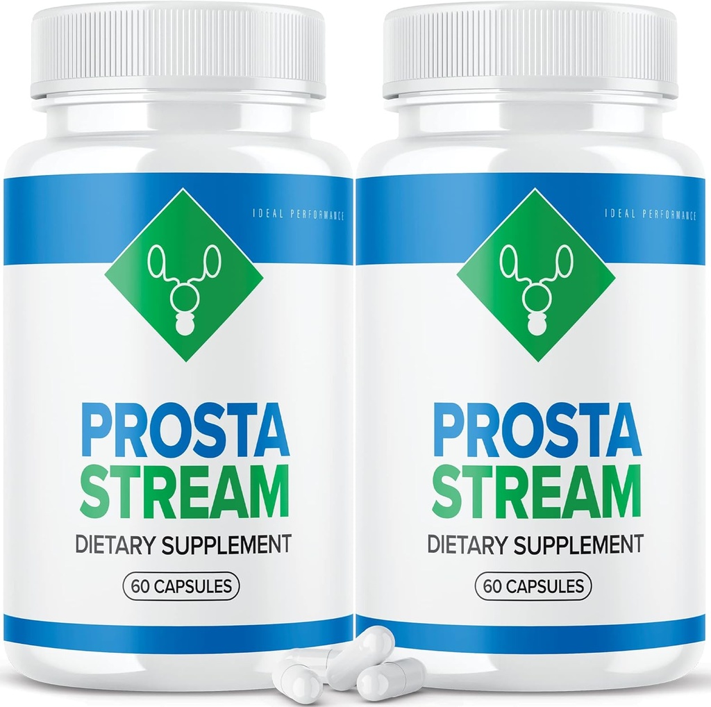 Ideal Performance (2 Pack) Prosta Stream Eturauhas täydentää Prostastream pillereitä (120 kapselia)