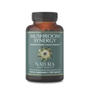 Natura Health Products Mushroom Synergy Supplement - Med Turkiet Tail, Red Reishi, Chaga och Poria Mushrooms - Moduler Hälsosamma immunsvar* (180 kapslar)