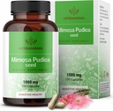 HERBAMAMA Mimosa Pudica Seed Capsules - 1000 mg Mimosa Pudica Extract Powder for Digestive Cleanse & Detox - Vegan, non-GMO-digestive Support Supplement, 100 Caps