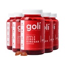 Goli Apple Siideri Viinietikka Gummy Vitamiinit - 300 Count - B12-vitamiini, Liivate, Gluteeniton, Vegaani & ei-GMO