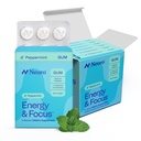 NeuroGum Energy & Focus gum (54 Count-6 Pack, Piparmint) ... 40 mg luonnollinen kofeiini + L-Theanine + B12 & B6-vitamiini + ksylitoli ...