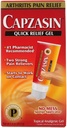 Capzasin Capzasin Arthritis Pain Relief Quick Relief Gel, 1,5 oz (Pack of 3)