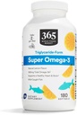 365 av Whole Foods Market, Super Omega 3, 180 Count