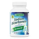 De La Cruz Pure Sodium Bicarbonate Powder - Baking Soda & Baking Powder Aluminium fri Antacid för Heartburn & Indigestion - Packad i USA - 8 OZ.