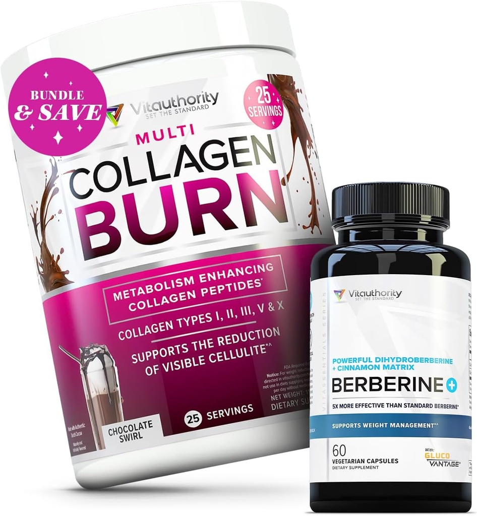 Elinkeinoviranomainen Multi Collagen Burn Chocolate ja berberiini
