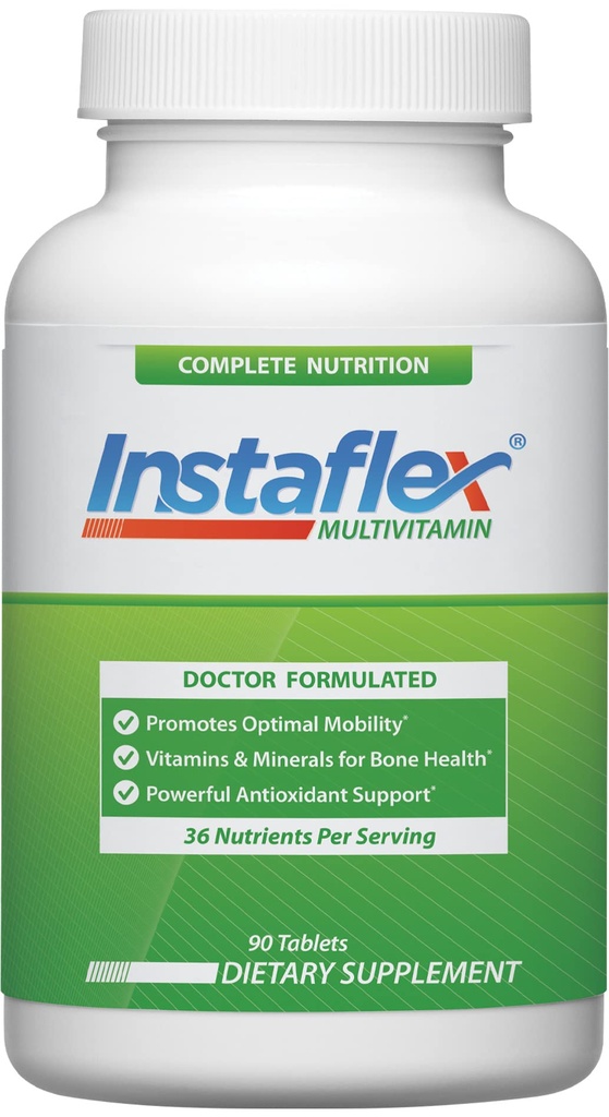 Instaflex Multivitamiini - yhteinen tuki täydentää, tukee liikkuvuutta ja luun terveyttä, 90 tablettia