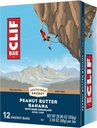 CLIF BAR - jordnötssmör Banana med mörk choklad smak - Tillverkad med organiska havre - Icke-GMO - Växtbaserad - Energy Bars - 2.4 oz. (12 Pack)