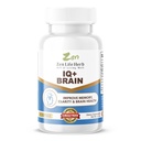 Zen Life Herb IQ+ Hjärna - Koffeinfri, kliniskt testad fokus, koncentration, minne och energi, naturlig växtbaserade växtbaserade tillskott, inga tillsatta vitaminer / mineraler / svamp / socker (60 Softgels)