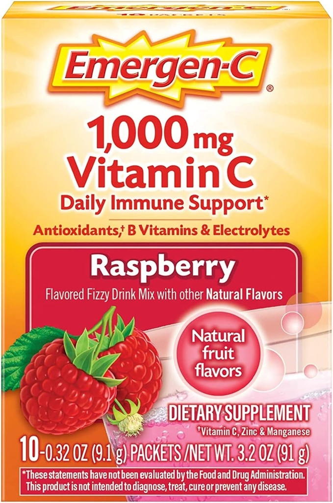 Emergen C Vadelma 10 PKT
