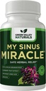 GREEN VALLEY NATURALS My Sinus Miracle Herbal Supplement, 90 kapslar (1)