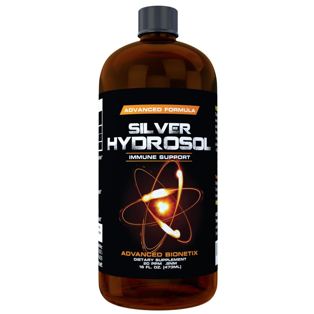 Apteekki suositeltava 16 oz Advanced Bionetix Kolloidinen Silver Hydrosol, All Natural & Promotes A Healthy Immune System. Kolloidinen hopea, joka toimii!