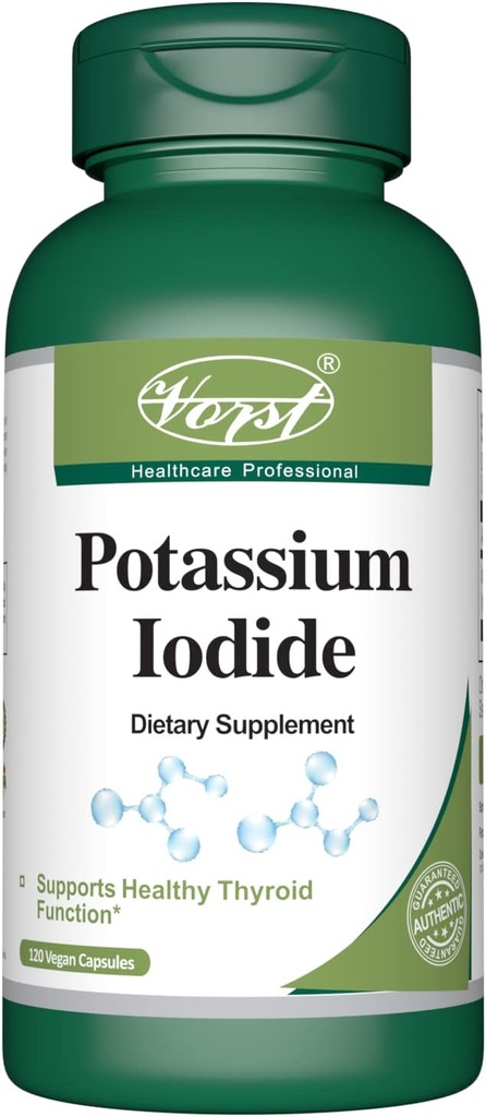 Kalium Iodide 800mcg 120 vegan kapselit ...