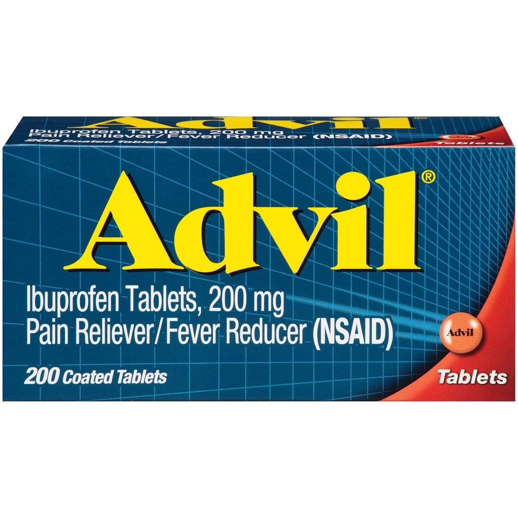 Advil 200 mg päällystetty tabletti 200 ea (pakkaus 3)
