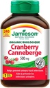 Jamieson Cranberry 500 mg, 240 Vegaanikapselia