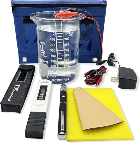 Tehostettu Chris Kolloidinen Silver Generator Kit 99,99% Pure Wire. Lisää tislattua vettä ja purkki!