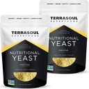 Terrasoul Superfoods Premium Nutritional Yeast Flakes, 2 Lbs (Pakki 2), Vahvistettu, Savory Superfood vegaanisen juuston, vuodenaikojen, ja kasvi-pohjainen proteiini Boost