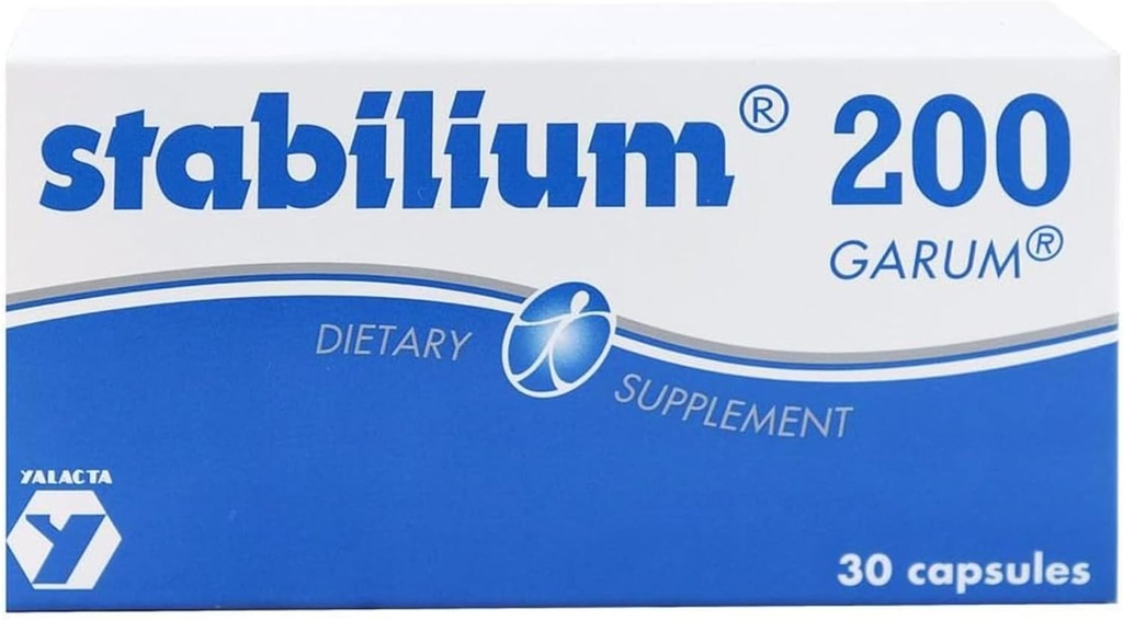 Allergy Research Group Stabillium 200 - Natursömnhjälp för vuxna utan melatonin, stöd för natttillstånd för att koppla av, djupt botande sömnstöd - 30 kapslar (tillgång 1)