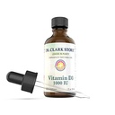 Tri. Clark Liquid D-vitamiini Supplement . 1000 IU, 1 Fl Oz, tukee immuunijärjestelmää ja luun terveyttä