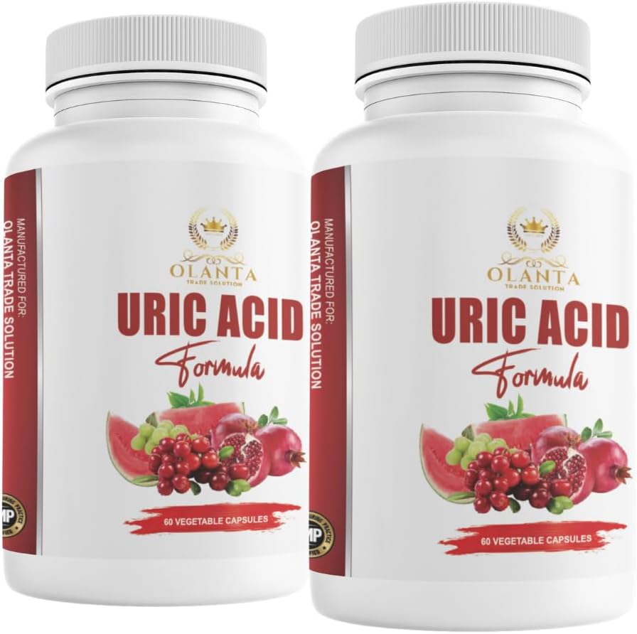 Geneerinen kasviperäisiä virtsahappo - URIC Acid Complex - Joint Support, veden säilytys pillereitä naisille, Milk Thistle Supplement, Tart Cherry, vihreä kahvipapuja, sitruunahappo, sellerin siemen, Granaattiomena - 2 B
