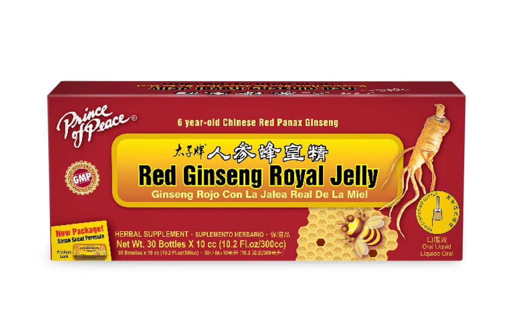 Peace Red Ginseng Royal Jelly, 30 kreivi