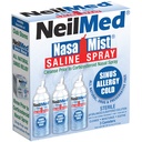 NeilMed NasaMist Isotonic Saline Spray Soothe, Moisturize och Cleanse Använda speciellt utformad tips. 177mL. Innehåller 3 NasaMist canisters