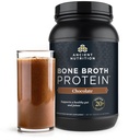 Ancient Nutrition Grass Fed, Cage Free, Bone Broth Protein Powder, 20g Protein, Hydrolyzed Collagen Peptides, Keto & Paleo Friendly, stöder gemensam, Gut Health, Chocolate, 40 portioner