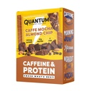 Kvanttienergiatori: energiapatukka kofeiinilla & 10g proteiinilla. Herkullinen Terveellinen Välipala On The Go. (Vegaani, gluteeniton, soijaton, Meijeritön) (Caffe Mocha Almond Chip)