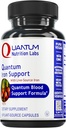 Quantum Nutrition Labs Iron Support - Iron Supplement naisten ja miesten, Vegan Iron Supplements, Pieni annos Gentle Iron, Luonnollisesti peräisin tukemaan tervettä verta - 60 kasvissyöjä Kapselit