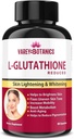 SPEC VAREY BOTANICS L-Glutatione ihon valkaisu ja Lightening kapselit C-vitamiinia & E, Biotiini ja viinirypäleen siemenuute-1000 mg - miehille ja naisille - 60 kapselia