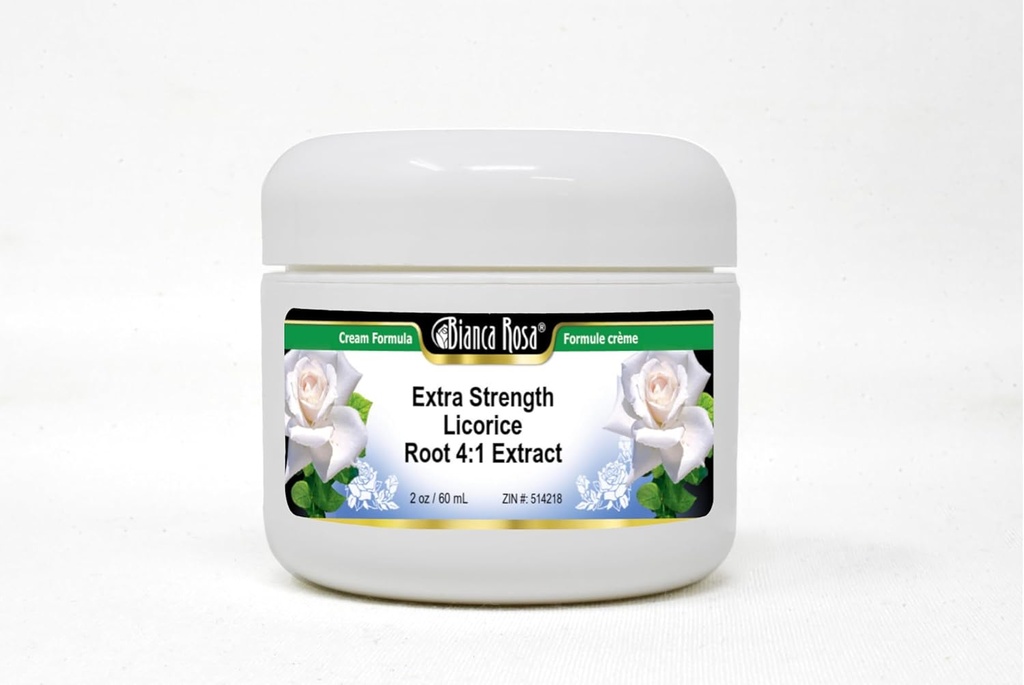 Extra Strength Lakritsi juuri 4:1 uute Cream (2 oz, ZIN: 514218)