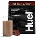 Huel Black Edition | Chocolate 40g Vegan Protein Powder | Näringsmässigt komplett måltid | 27 Vitaminer och mineraler, Gluten Free | 17 portioner
