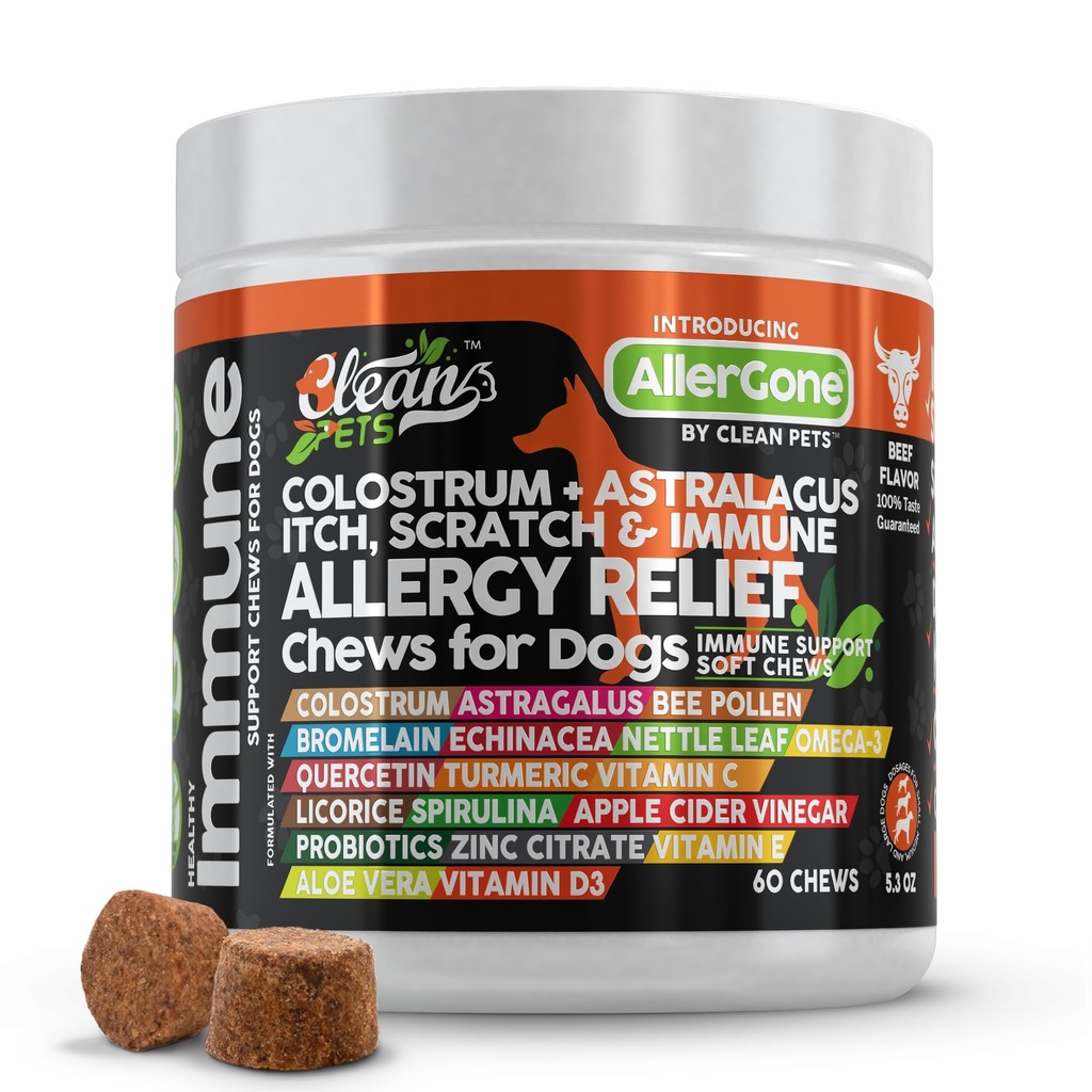 Dog Allergia Relief Chews  Immuuni - 1 kpl pakkaus