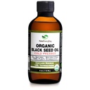 Organic Black Seed Oil - USDA Certified Cold Pressed lasipullo Yli 1,5% Thymokinoni 3X vahvuus Turkin musta Cumin Nigella Sativa ei-GMO 100% puhdas Mustasiemenöljy (4oz lasipullo)