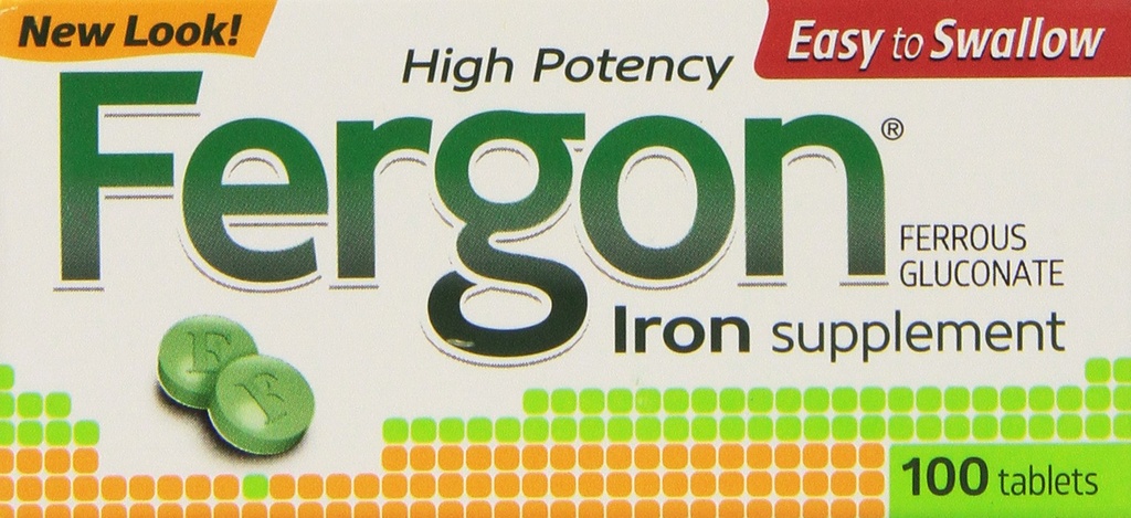 Fergon Iron Supplement, Tabletit, 100