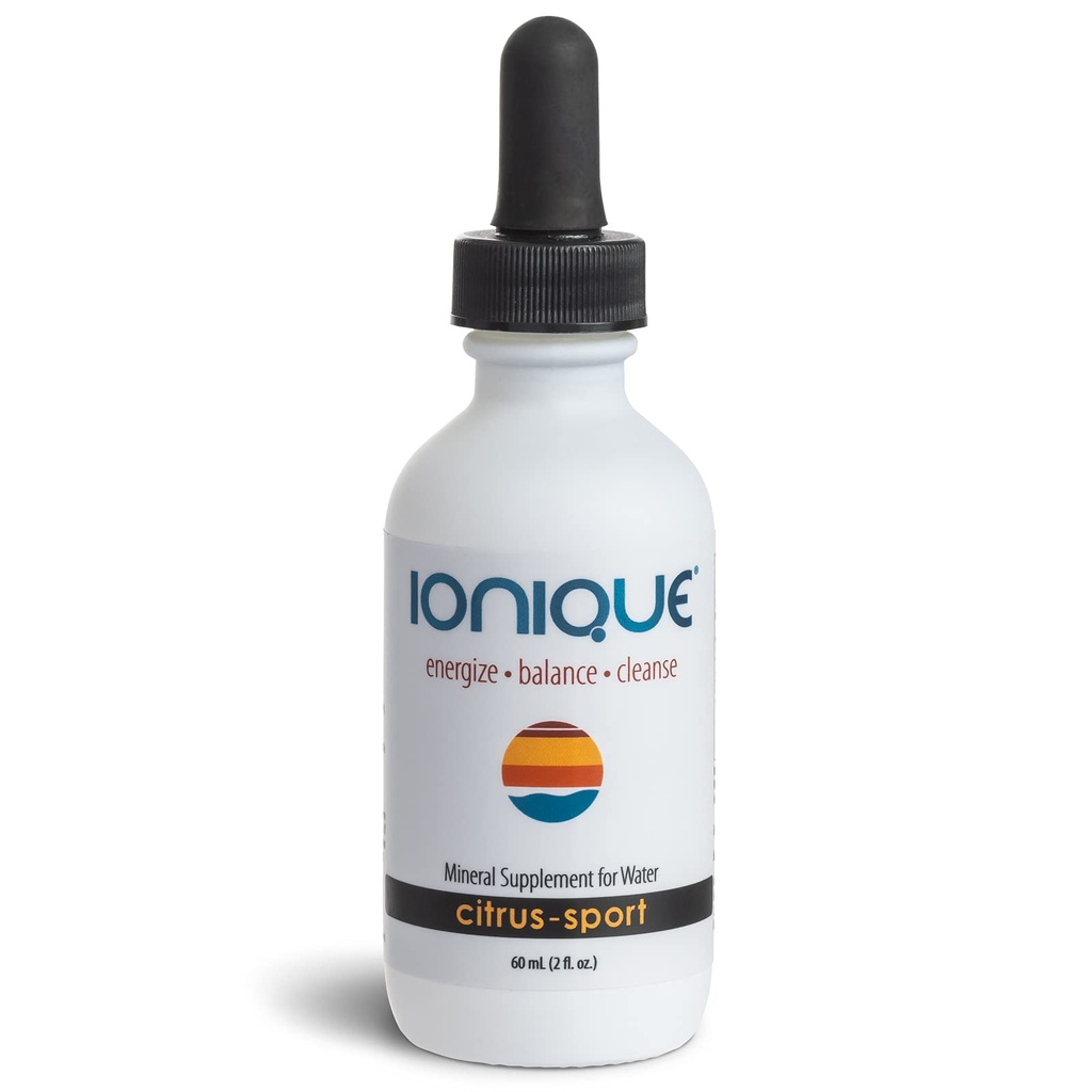 NEW Ionique Mineral Supplement for Water - Magnesium, Trace Mineral & Electrolyte Hydration System, Tuki migreeni, Ummetus, Aivojen Sumu, Lihaskramppeja, uni, Yksi 2 oz pullo Liquid Drops