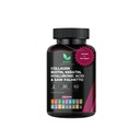Multi Collagen Hair Pills - Biotin 10,000mcg, Keratin & Hyaluronic Acid - Hårtillväxt - Hår hud & naglar Vitaminer & DHT Blocker - Vitamin E Folic Acid Pumpkin Seed MSM, Saw Palmetto 60 Vegan kapslar