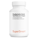 Supersmart Hyaluronic Acid Supplement 300 mg/vrk (Sodium Hyaluronaatti) - suuri molekyylipaino 1,2 miljoonaa daltonia
