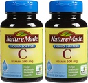 Luonto valmistettu C-vitamiini 500 Mg Softgels, 60 Count - pakkaus 2