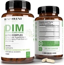 Benevolent Nourishment Maximum Strength DIM Supplement 250mg - 90 Vcaps Diindolylmethane Ultra Complex Plus Chasteberry, Dong Quai Extract + Mer