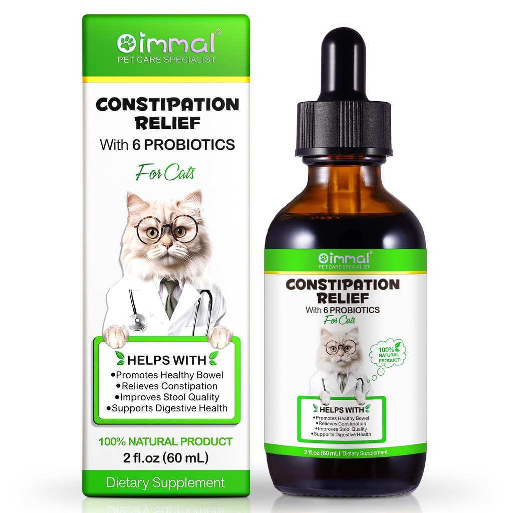 Kissan Ummetus Helpotus, Ummetus Relief for Cats, Natural Cat Laksatives for Ummetus, Cat Stool Softener, 2 fl.oz