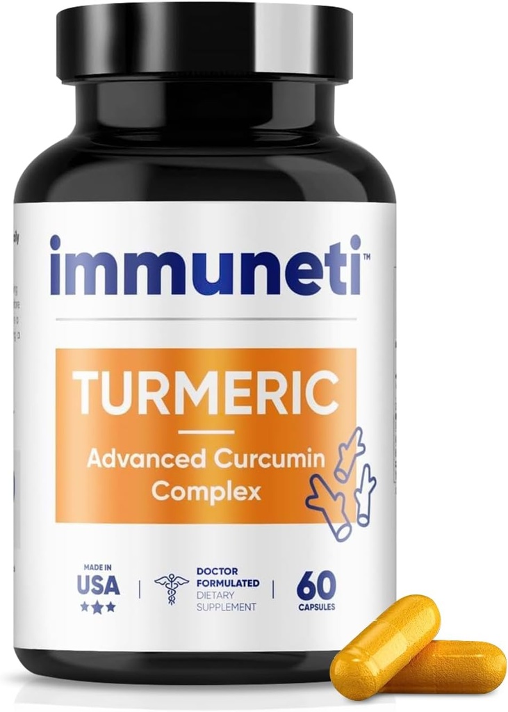 Immuuni - Turmeric Advanced Curcumin Complex 60 kapselia